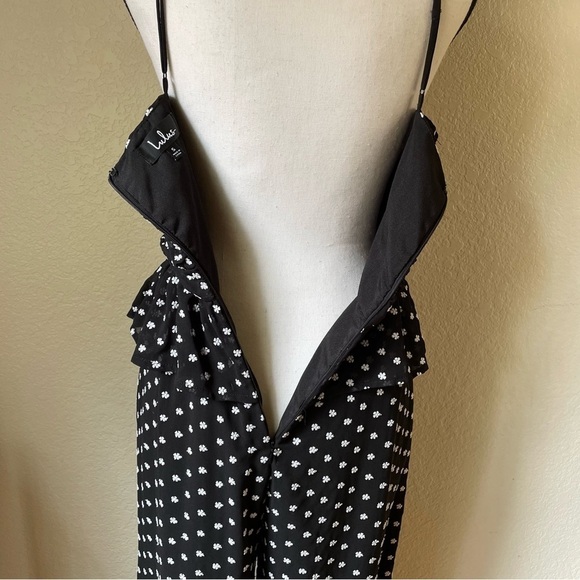 Lulus Floral Daisy Embroidered Ruffle Jumpsuit - Picture 6 of 9